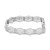 Esemco Full Cut Diamond Platinum White Gold Hinged Art Deco Filigree Bracelet