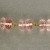 Vintage 40 Carat Morganite Faceted Rondelle Bead 14k Gold Wire Connect Bracelet