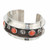 Edison Cummings Navajo Coral Silver Cuff Bracelet