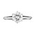 EGL Certified 1.41 Carat Round Diamond Platinum Solitaire Engagement Ring