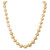 Golden Yellow South Sea Cultured Pearl Yellow Gold Graduated Necklace