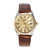 Rolex Datejust 18k Yellow Gold Stainless Steel Alligator Band Wristwatch