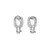7.9 Carats Topaz White Gold Clip Post Earrings