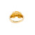 Tiffany & Co .25 Carat Diamond Yellow Gold "X" Ring