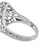 2.50 Carat Moonstone White Gold Filagree Ring