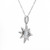 Peter Suchy .59 Carat Moonstone Diamond White Gold Pendant Necklace