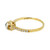 Peter Suchy .71 Carat Moonstone Diamond Yellow Gold Ring