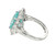 Peter Suchy GIA 5.98 Carat Paraiba Tourmaline Diamond Halo Platinum Ring 