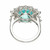 Peter Suchy GIA 5.98 Carat Paraiba Tourmaline Diamond Halo Platinum Ring 