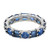 4.20 Carat Sapphire Platinum Eternity Band Ring