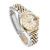 Rolex Two Tone 26mm Ladies Datejust Wristwatch