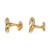 Tiffany & Co Elsa Peretti Yellow Gold Bean Cufflinks