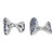 Tiffany & Co Elsa Peretti 2.85 Carat Sapphire Platinum Bean Cufflinks