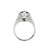 5.55 Marquise Garnet White Gold Filagree Ring