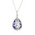 Peter Suchy 7.00 Carat 7.00 Carat Tanzanite Diamond Halo Gold Pendant Necklace