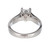 Estate Scott Kay 1.15ct Princess Cut Certified Platinum Diamond Engagement Ring 