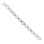 Aaron Basha Heart Shape Gold Link Bracelet