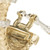 .22 Carat Diamond Yellow Gold Silk Weave Hoop Earrings 