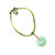 Halolith Jadiete Jade Pendant Silk Cord Necklace