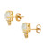 Peter Suchy 2.80 Moonstone Diamond Yellow Gold Earrings