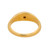Peter Suchy .9 Carat Diamond Yellow Gold Unisex Ring