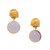 Marco Bicego  Amethyst Yellow Gold Earrings