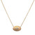 .25 Carat Diamond Yellow Gold Pendant Necklace
