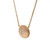 .25 Carat Diamond Yellow Gold Pendant Necklace