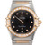 Omega Rose Gold Stainless Steel Ladies Constellation Wristwatch