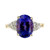 Le Vian 4.15 Carat Oval Tanzanite Diamond Yellow Gold Ring