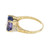 Le Vian 4.15 Carat Oval Tanzanite Diamond Yellow Gold Ring