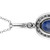 Peter Suchy 2.85 Carat Sapphire Diamond White Gold Pendant Necklace