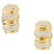 Ivan & Co. 1.60 Carat Diamond Yellow Gold Clip Post Earrings