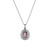 Peter Suchy GIA Certified 1.48 Carat Spinel Diamond White Gold Pendant Necklace