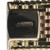 Tri Color Italian Gold Woven Flat Bracelet