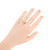 1.92 Carat Princess Cut Diamond Platinum Wedding Band Ring
