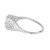 .50 Carat Diamond Platinum Art Deco Filigree Diamond Engagement Ring