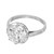 EGL Certified 2.50 Carat Round Diamond Platinum Art Deco Engagement Ring