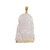 GIA Certified Jadeite Jade Yellow Gold Buddha Pendant