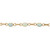 Oval Opal 14k Yellow Gold Link Bracelet
