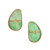 GIA Certified Fei Cui Jadeite Jade Yellow Gold Earrings