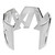 Tiffany & Co. Sterling Silver Atlas Cuff Bracelet