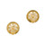 Mikimoto Mabe Pearl Yellow Gold Earrings