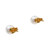 Mikimoto Akoya Cultured Pearl Yellow Gold Stud Earrings