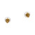 Mikimoto Akoya Cultured Pearl Yellow Gold Stud Earrings