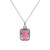 Peter Suchy 3.84 Carat Tourmaline Diamond White Gold Pendant Necklace