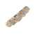 .42 Carat Diamond Two Tone Gold Swirl Ring