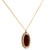 9.00 Carat Garnet Diamond Two Tone Gold Pendant Necklace