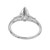 EGL Certified .95 Carat Diamond Platinum Engagement Ring
