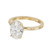 Peter Suchy GIA Certified 2.12 Carat Lab Grown Dimaond Yellow Gold Ring